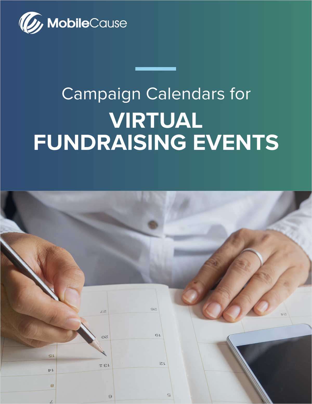 Campaign Calendars for Virtual Fundraising Events