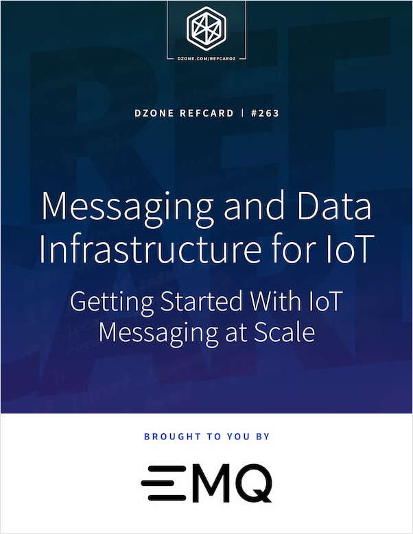 Messaging and Data Infrastructure for IoT