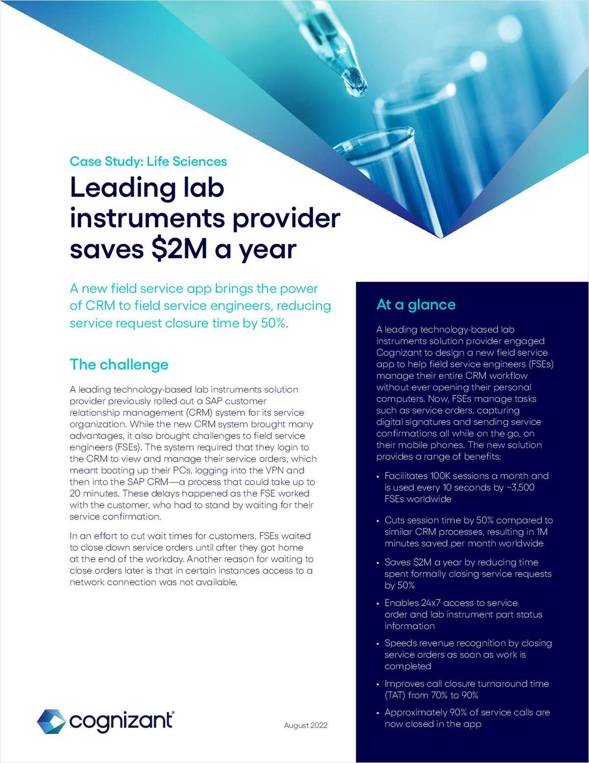 Leading Lab Instruments Provider Saves $2M a Year