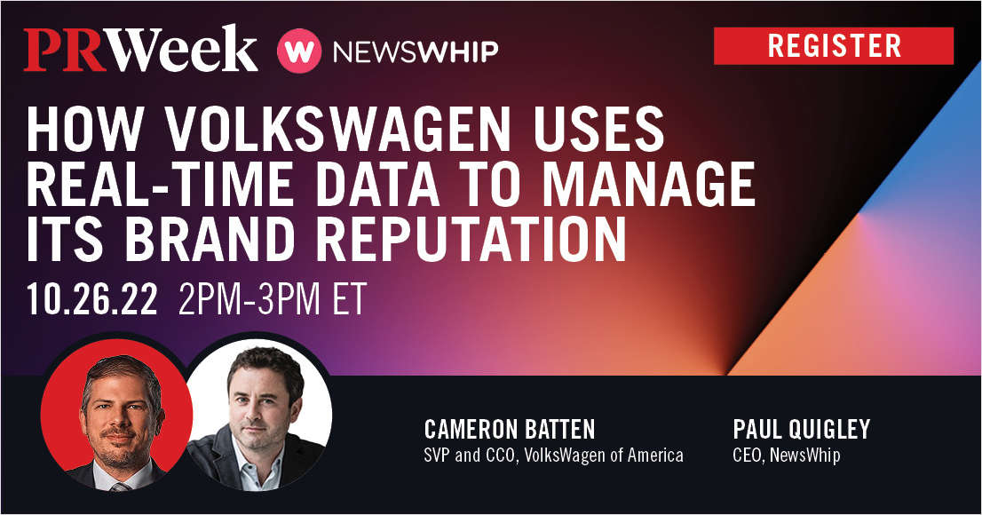 How Volkswagen uses real-time data to manage its brand reputation