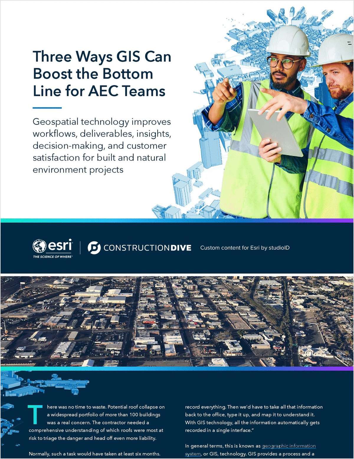 How AEC Companies Can Boost the Bottom Line with GIS