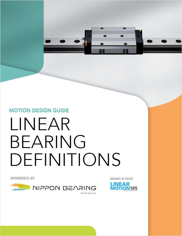 Linear Bearing Definitions Design Guide