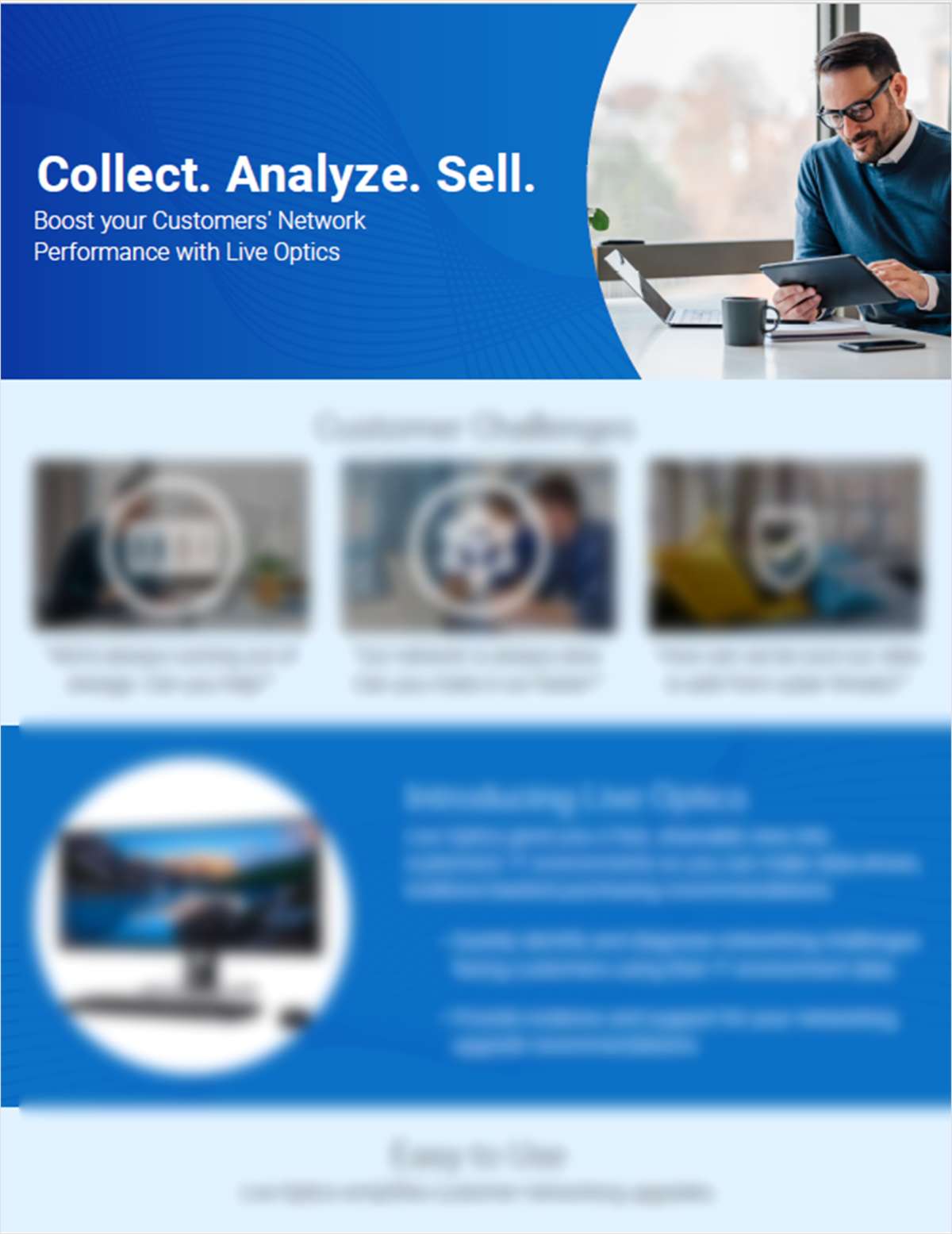 Collect. Analyze. Sell.