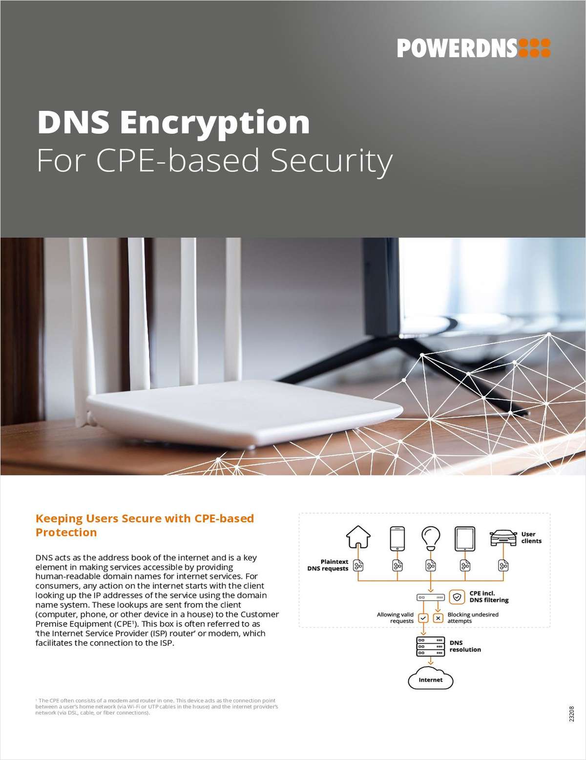 DNS Encryption For CPE-based Security