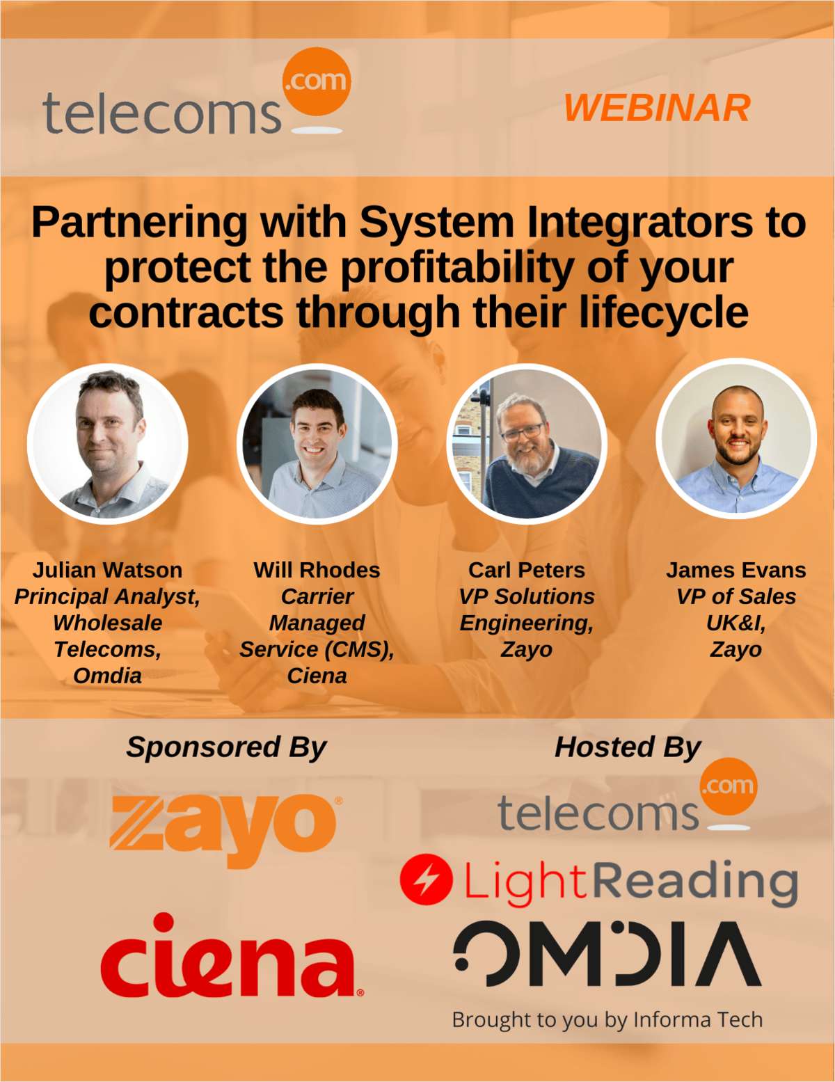 Partnering with System Integrators to protect the profitability of your contracts through their lifecycle
