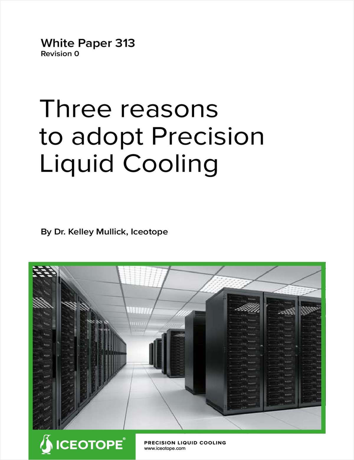 Three Reasons to Adopt Precision Liquid Cooling