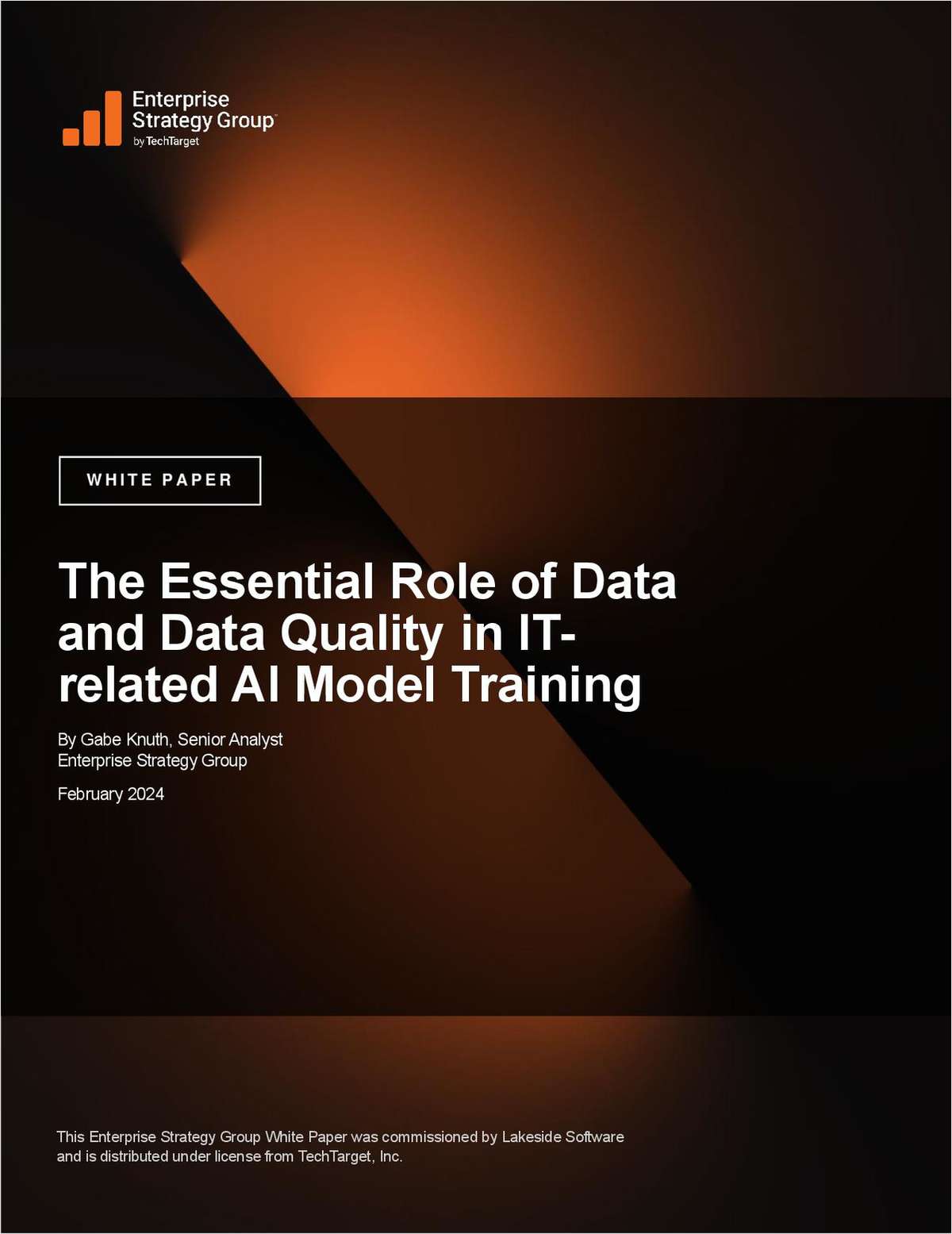 The Essential Role of Data and Data Quality in IT-related AI Model Training
