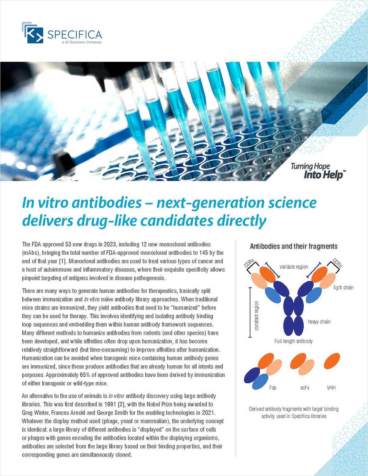 In Vitro Antibodies -- Next-Gen Science Delivers Drug-like Candidates Directly