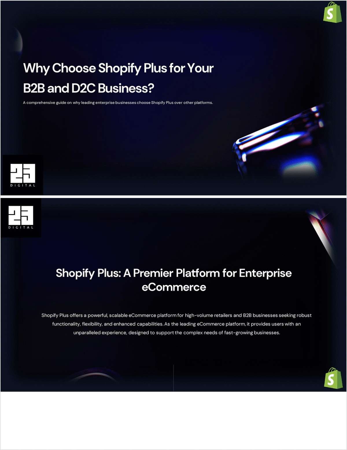 The Benefits of Choosing Shopify Plus for Your B2B and D2C Business