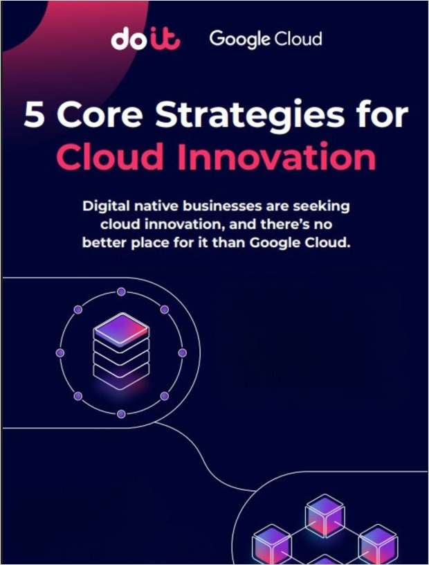 5 Core Strategies For Cloud Innovation Infographic
