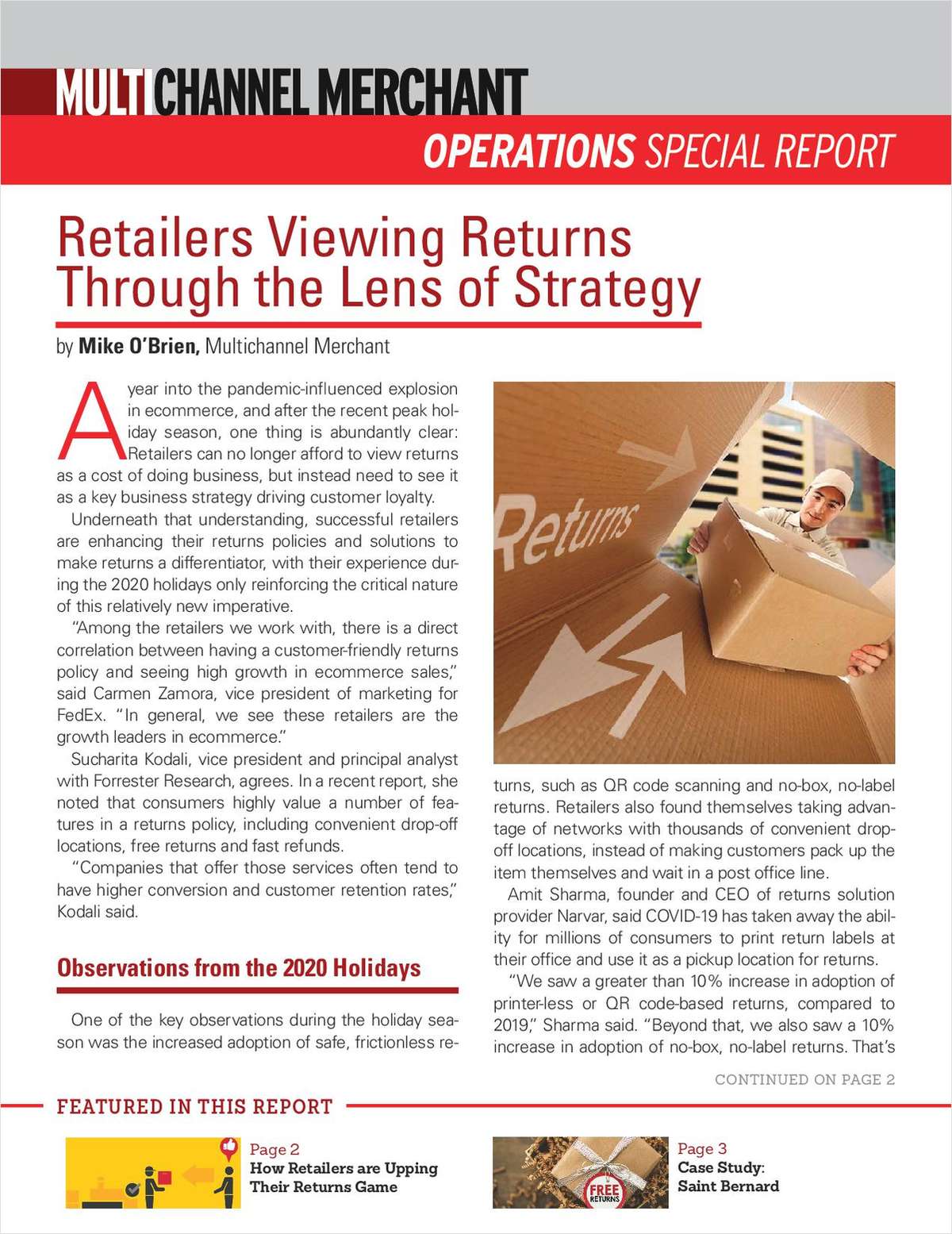 Retailers Viewing Returns Through the Lens of Strategy