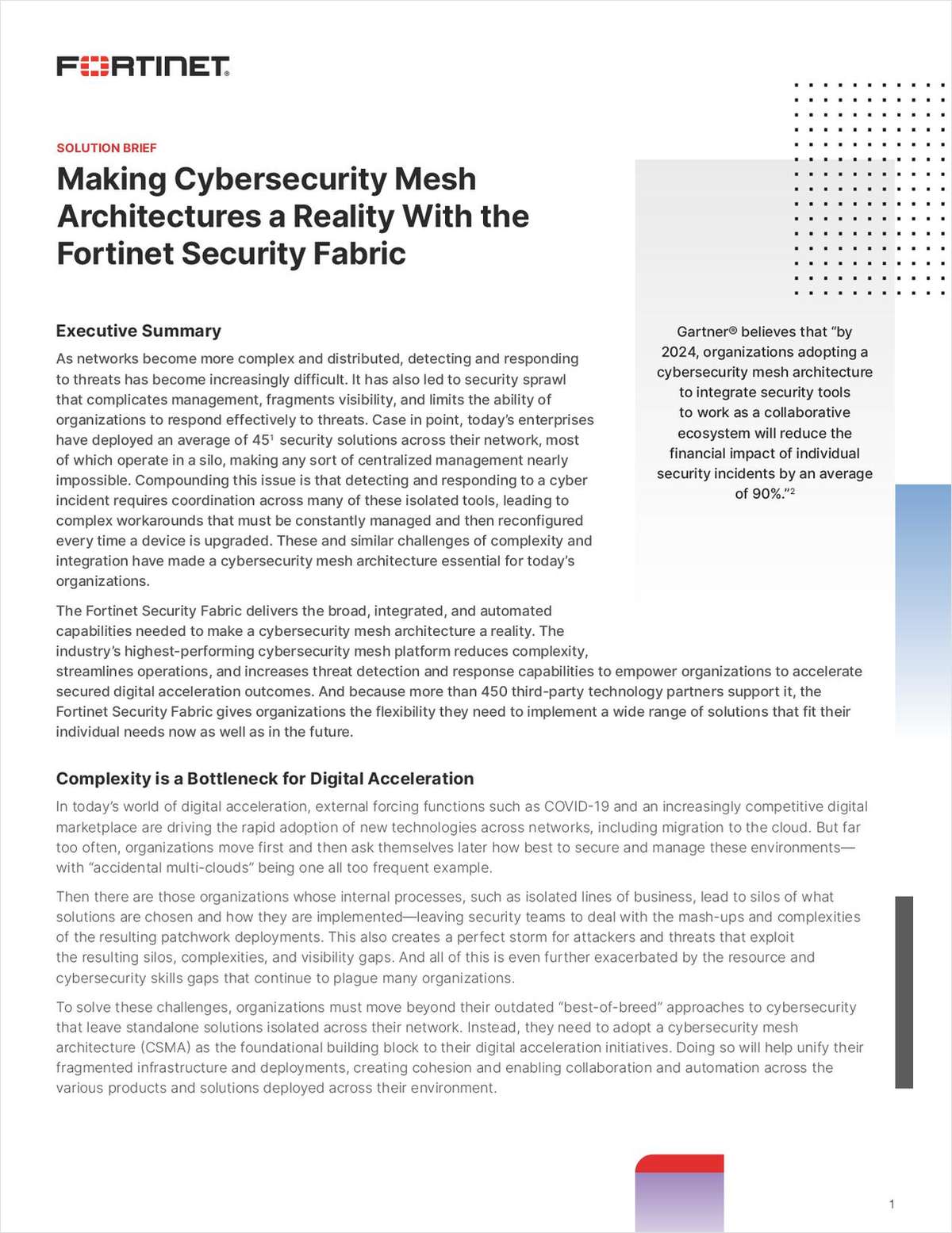 Making Cybersecurity Mesh a Reality