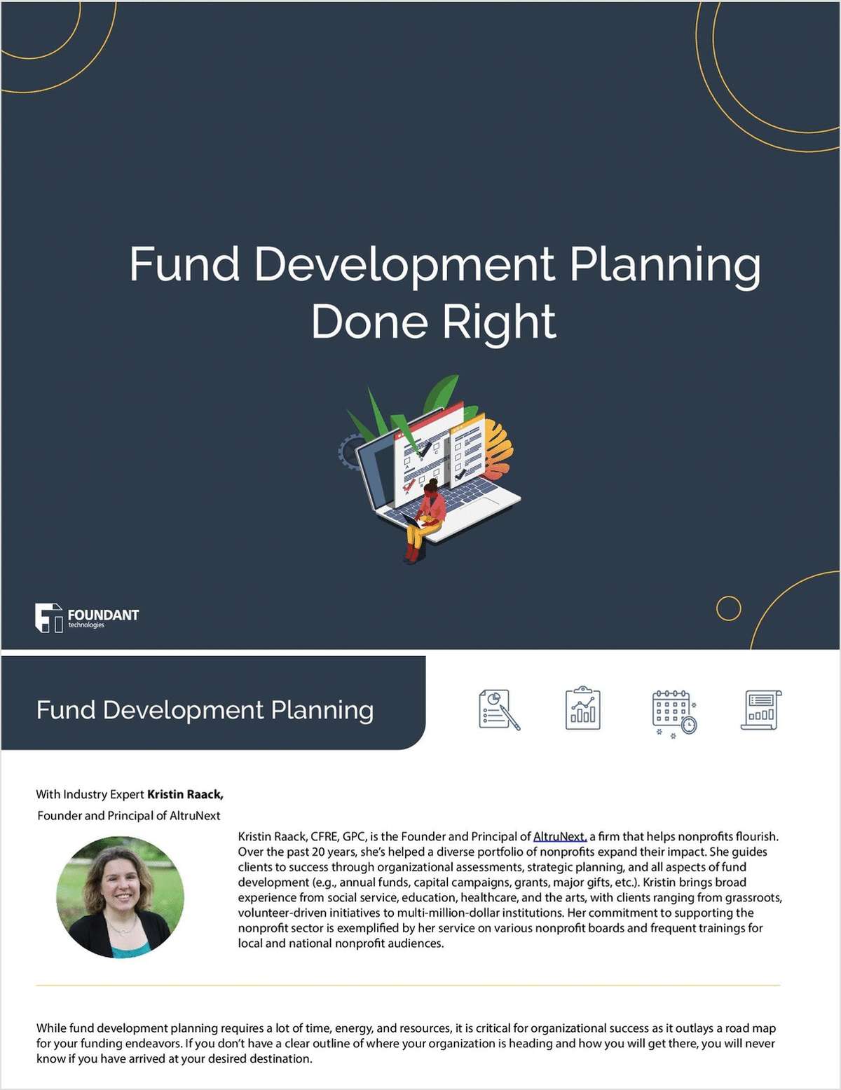 Fund Development Planning Done Right: A Guided Workbook