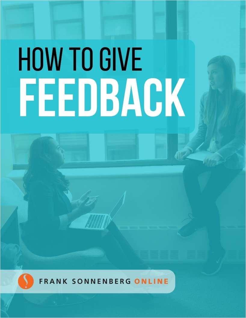 How to Give Feedback