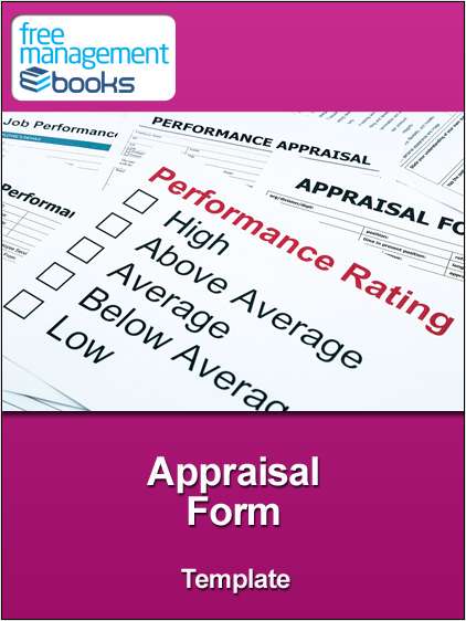 Appraisal Form Template