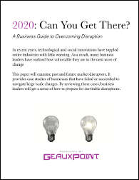 2020: Can you get there? A Business Guide for Overcoming Disruption