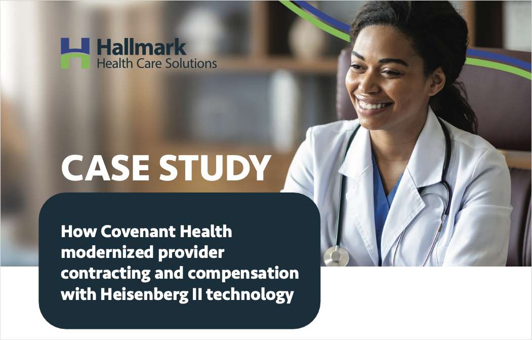 Covenant Health Case Study (Heisenberg II)