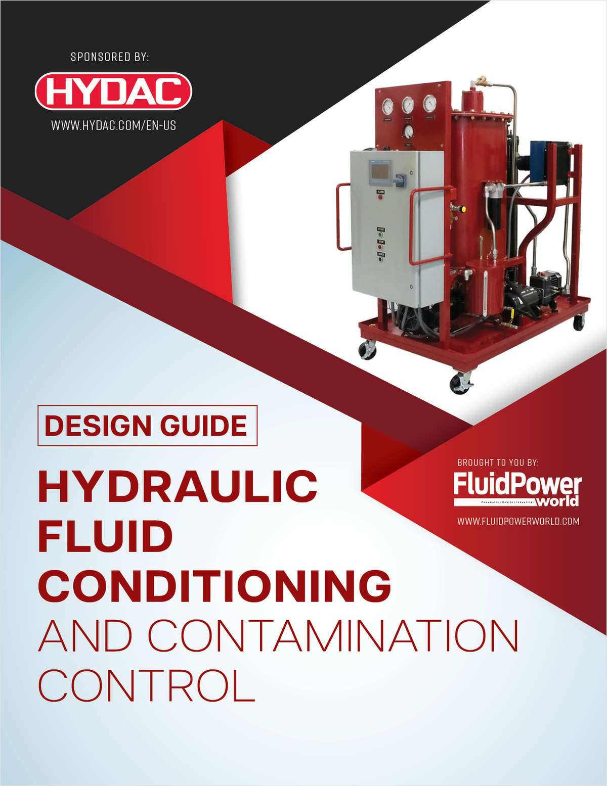 Hydraulic Fluid Conditioning and Contamination Control, Free HYDAC Guide