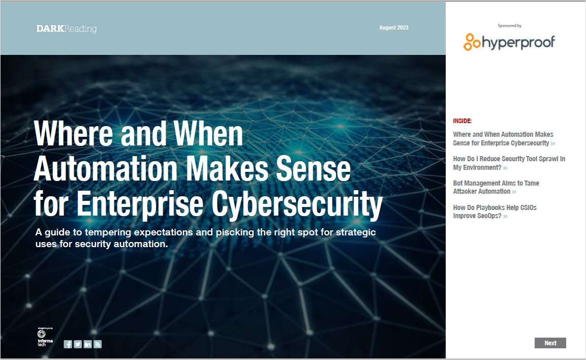 Where and When Automation Makes Sense for Enterprise Security