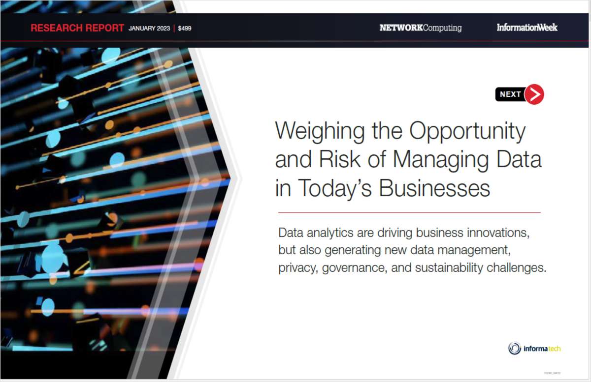 Weighing the Opportunity and Risk of Managing Data in Today's Businesses