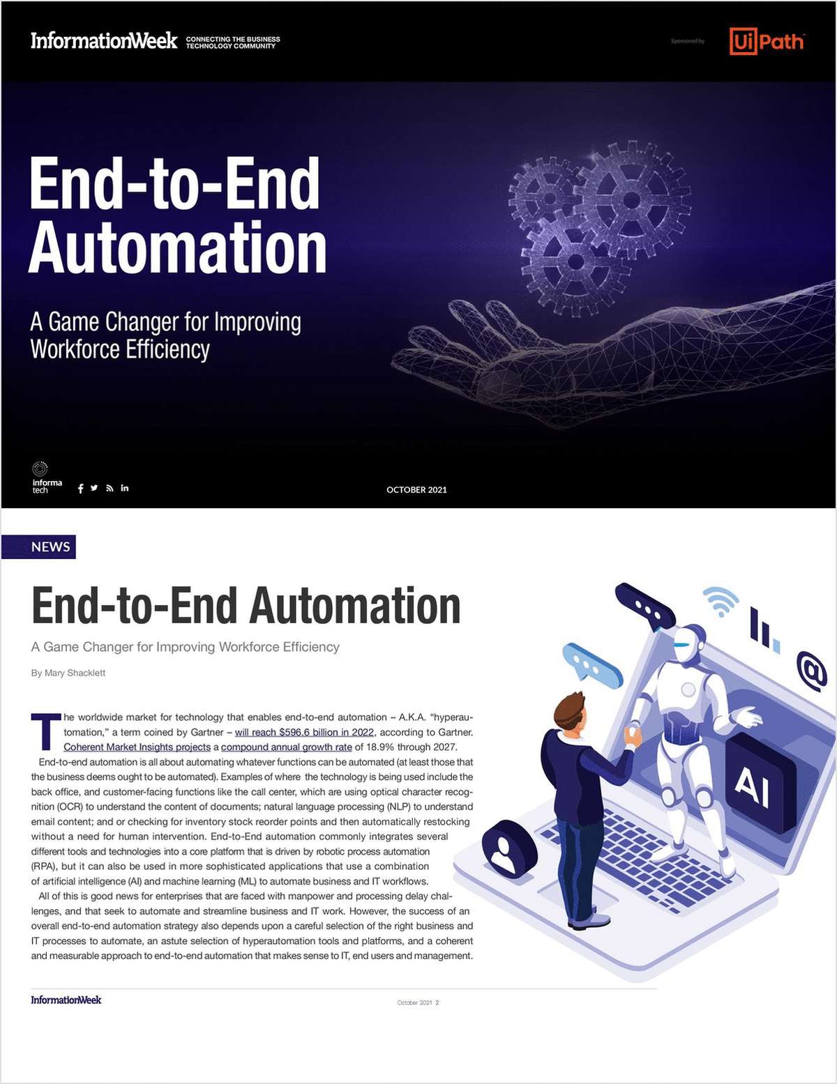 End-to-End Automation: A Game Changer for Improving Workforce Efficiency