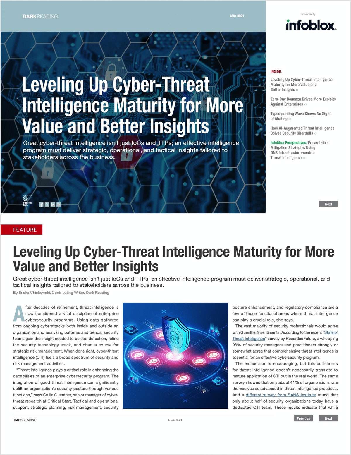 Leveling Up Cyber-Threat Intelligence Maturity for More Value and Better Insights