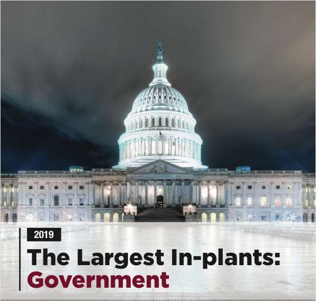 The 20 Largest Government In-plants (2019)