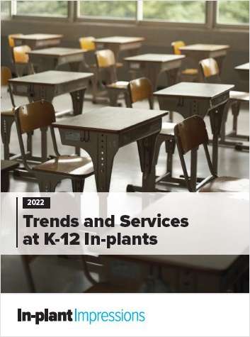 Trends and Services at School District In-plants (2022)