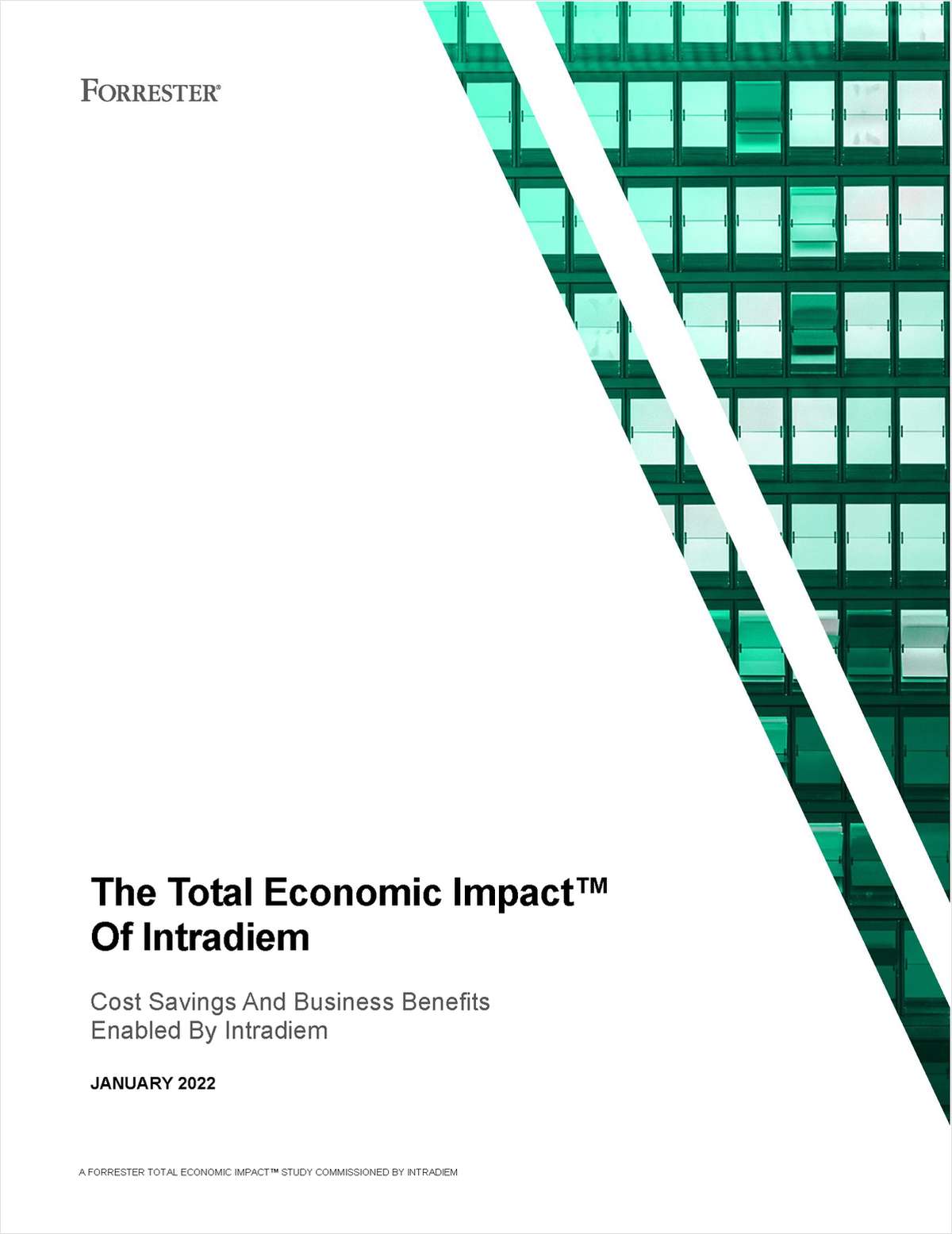 The Total Economic Impact™ of Intradiem