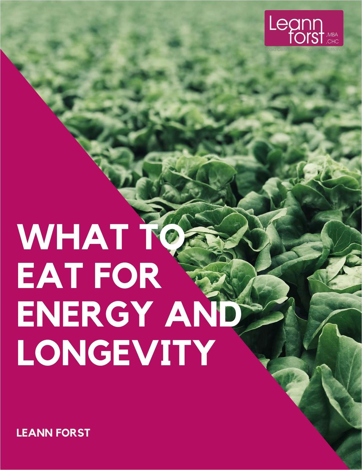 What to Eat for Energy and Longevity