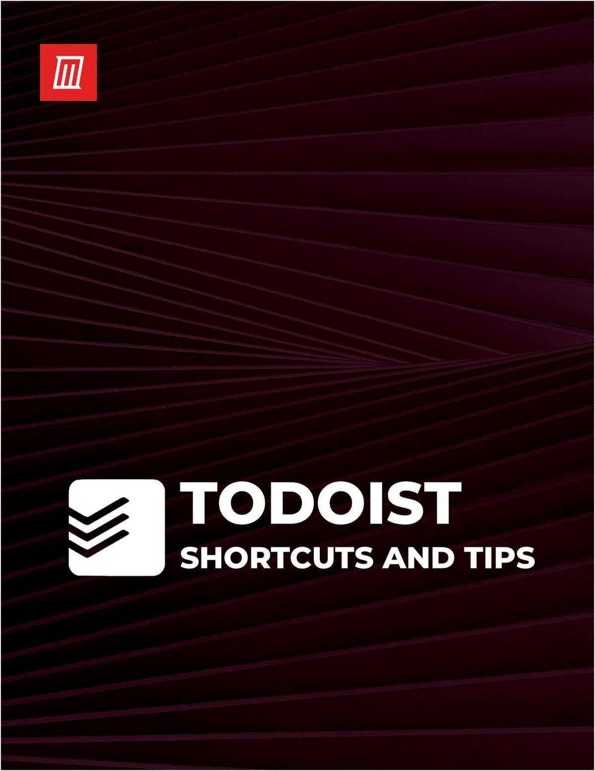 Todoist Shortcuts and Tips