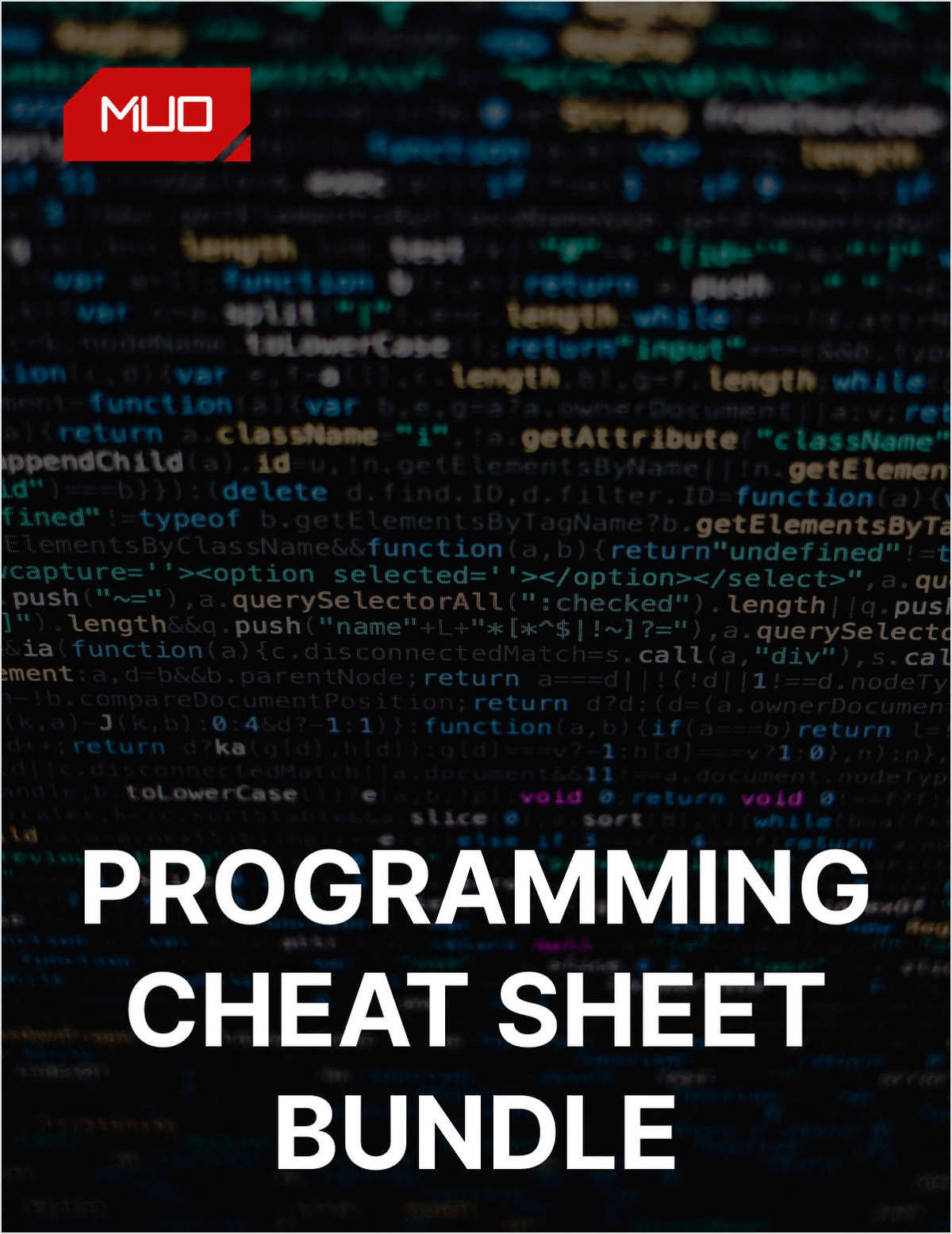 Programming Cheat Sheet Bundle