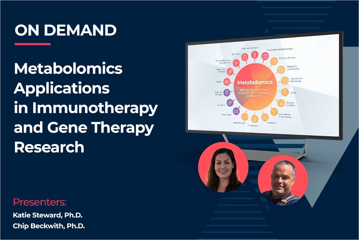 Metabolomics Applications in Immunotherapy and Gene Therapy Research