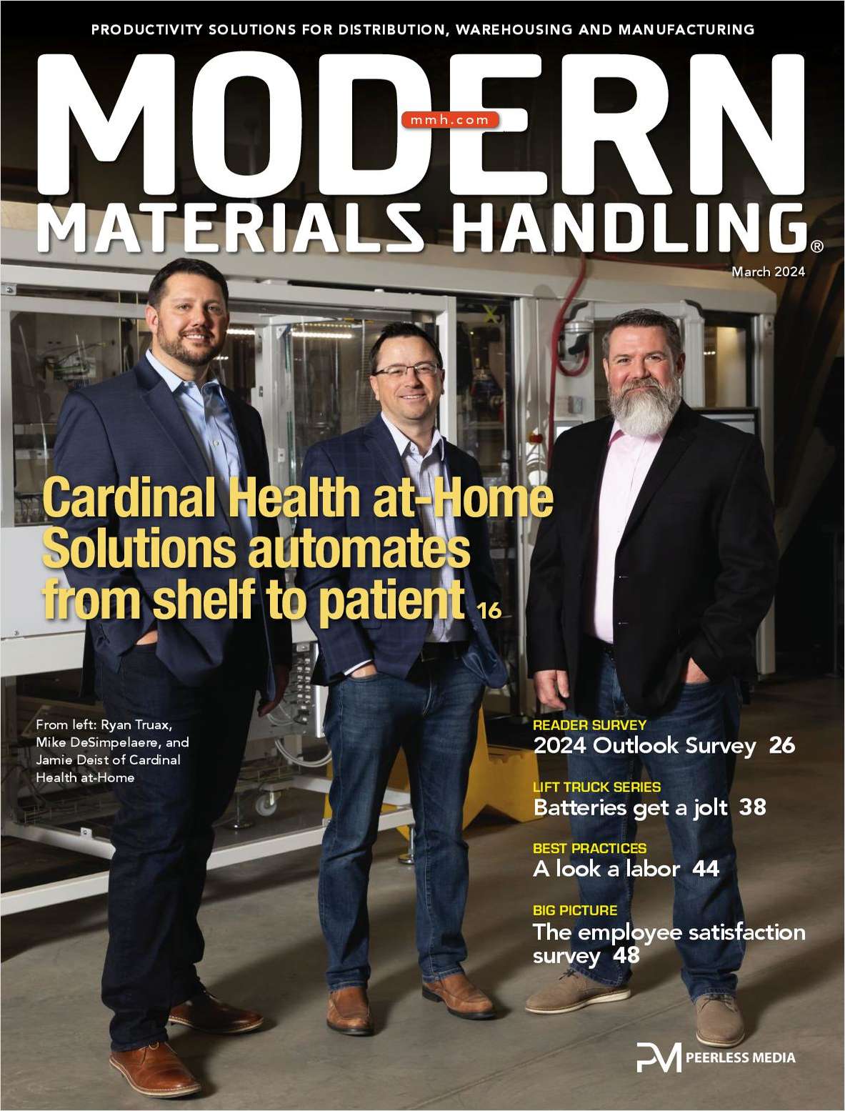 Modern Materials Handling: Cardinal Health at-Home Solutions automates from shelf to patient