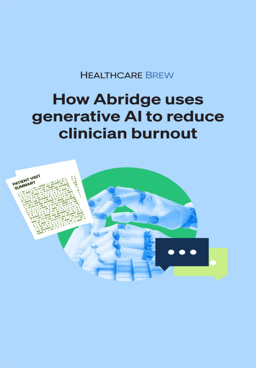 How Abridge uses generative AI to reduce clinician burnout