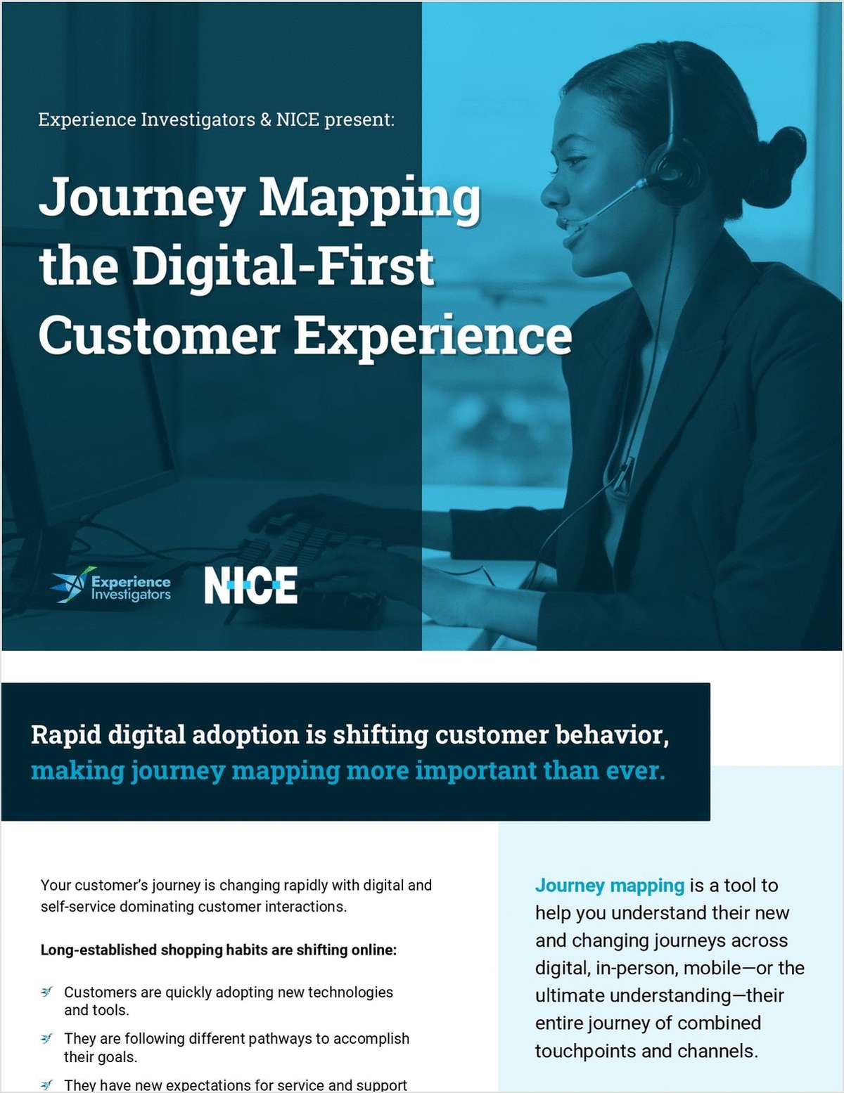 Journey Mapping the Digital-First Customer Experience