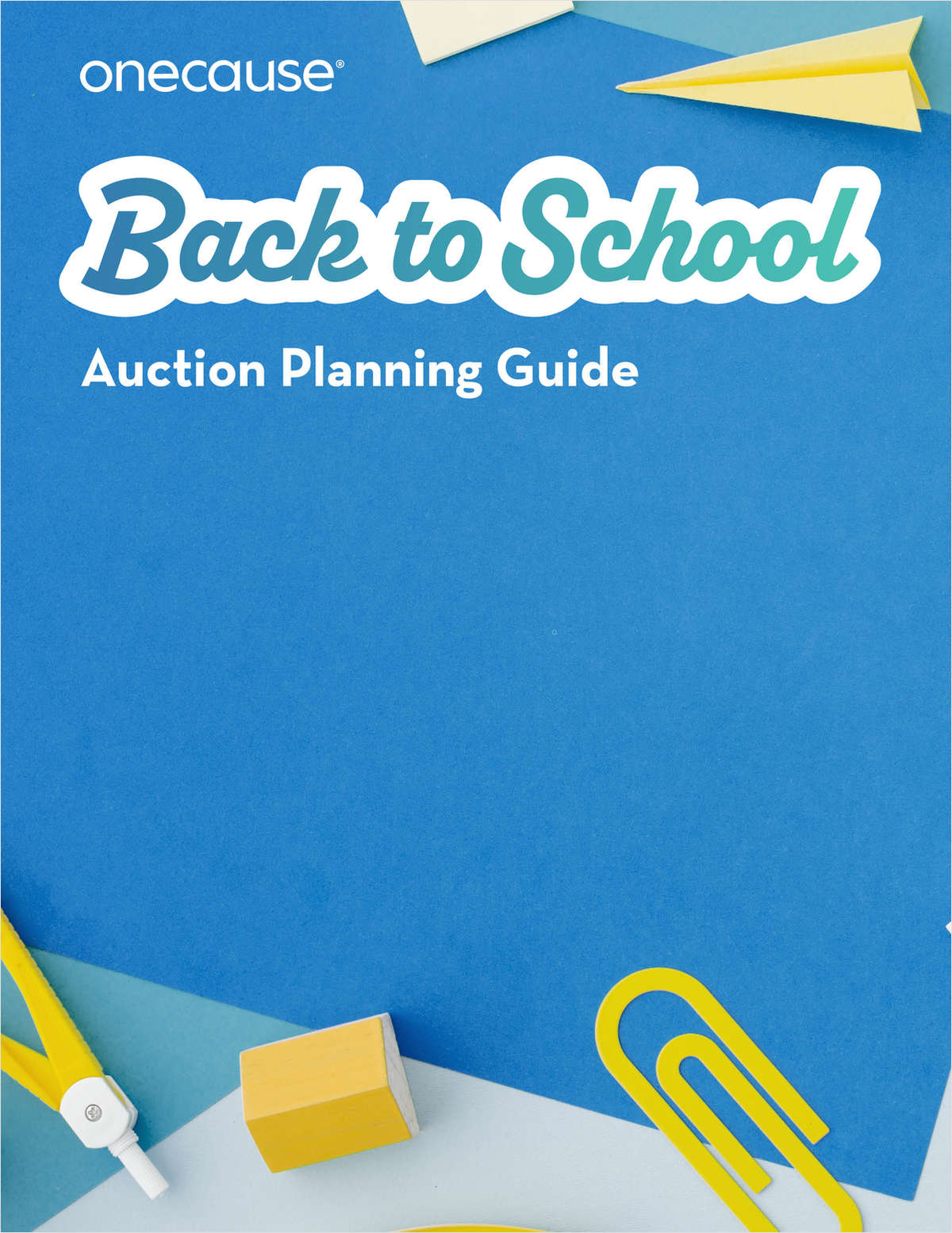 Back to School Auction Planning Guide