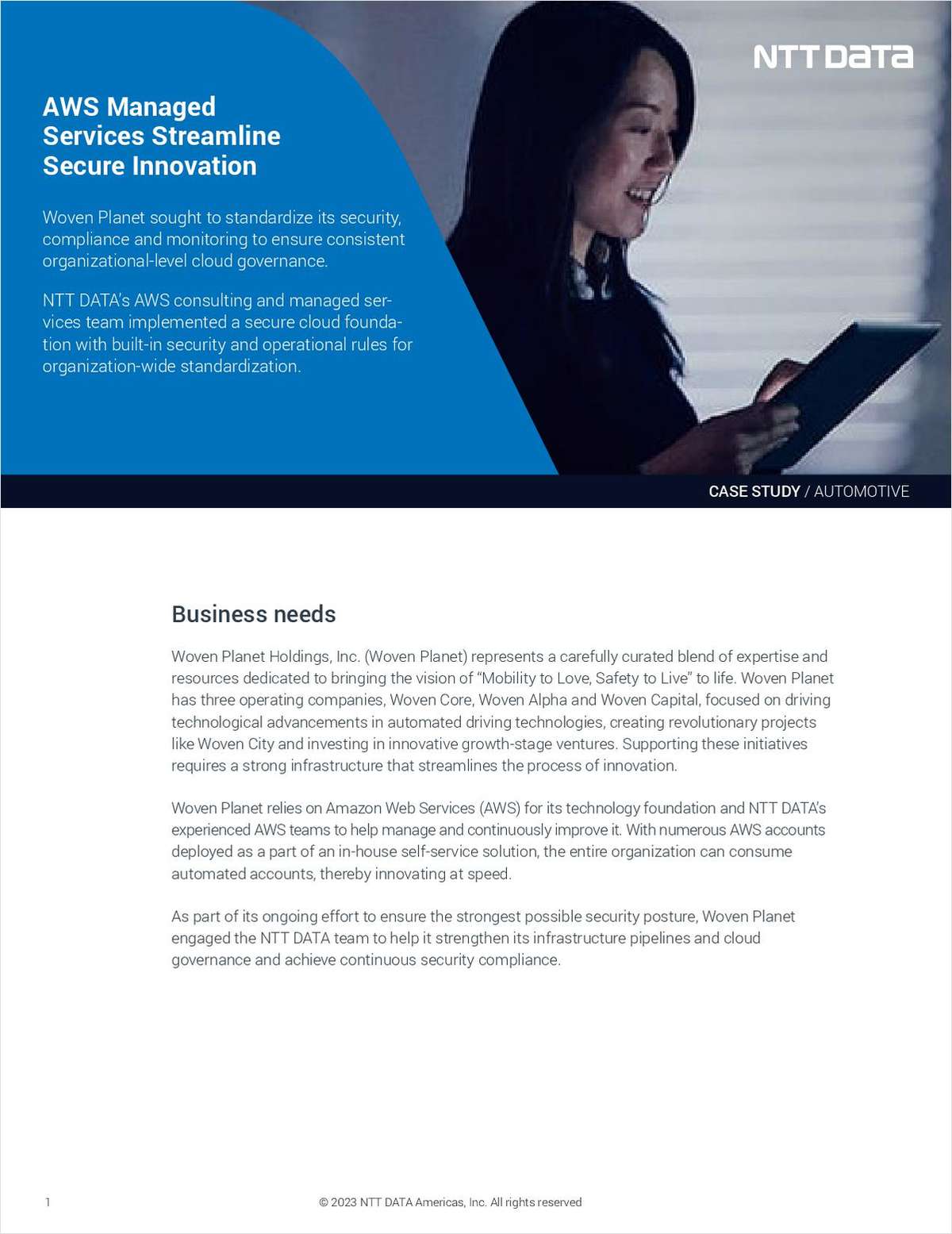 AWS Managed Services Streamline Secure Innovation