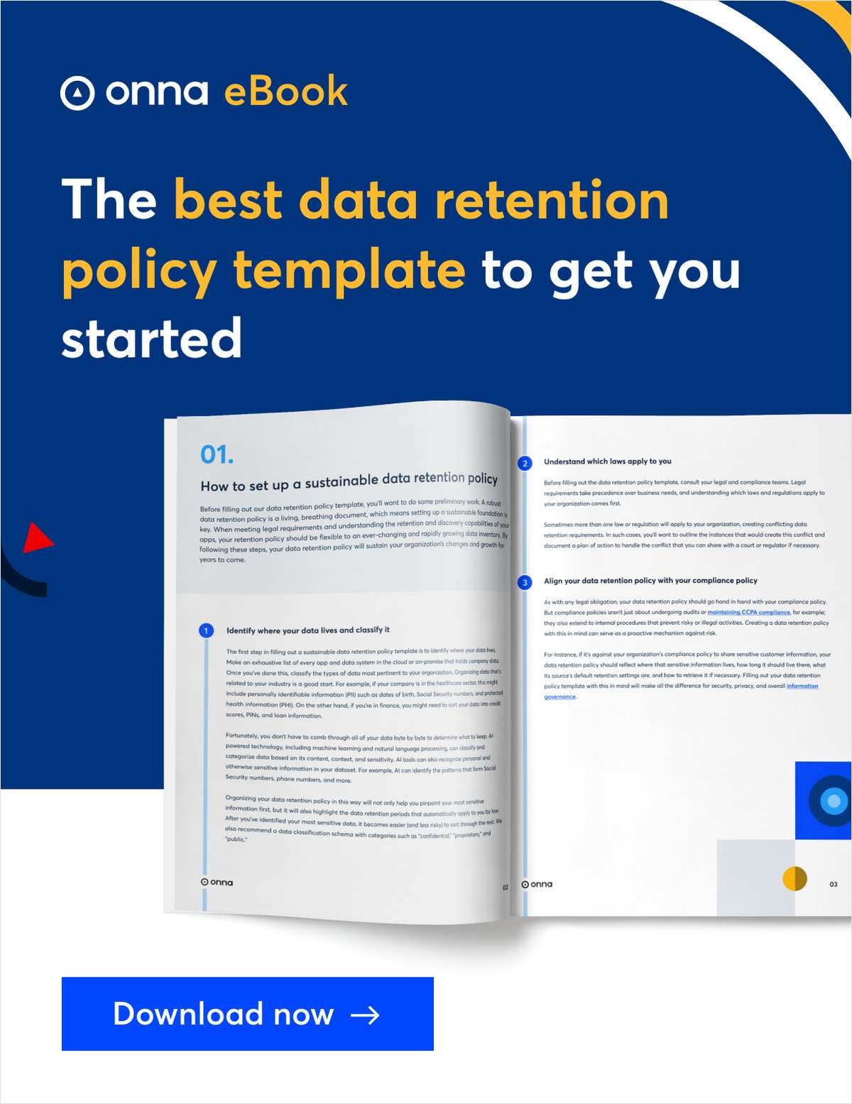 The Best Data Retention Policy Template To Get You Started, Free Onna ...