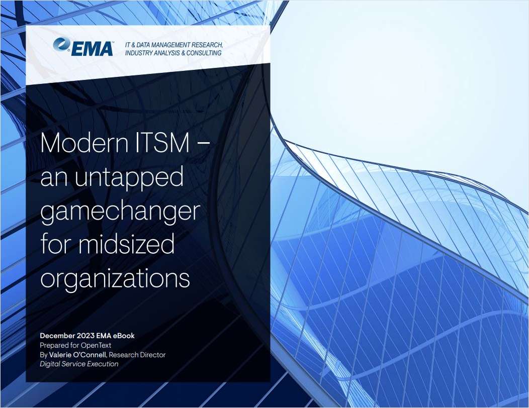 Modern ITSM -- an untapped gamechanger for midsized organizations