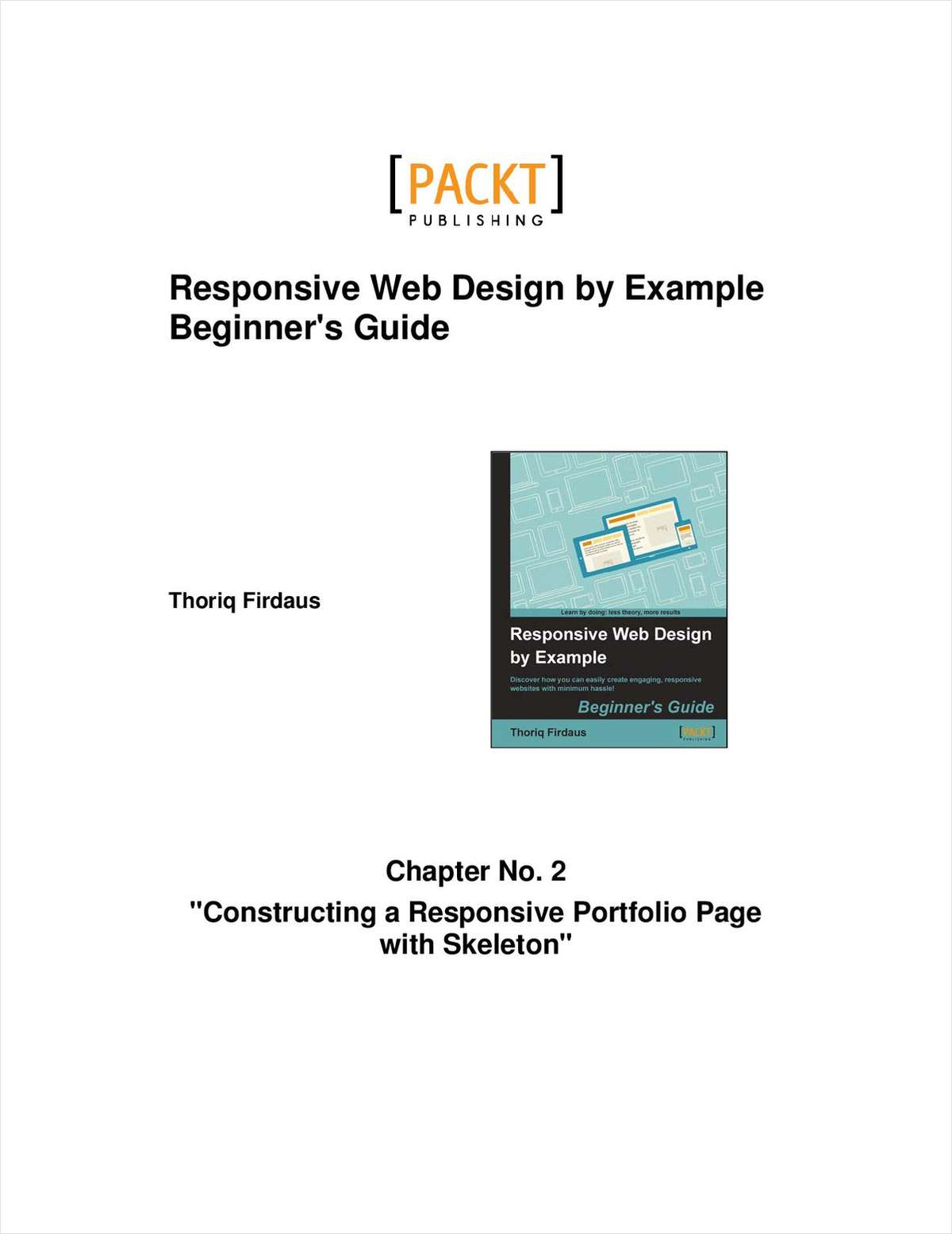 Responsive Web Design by Example--Free 33 Page Excerpt