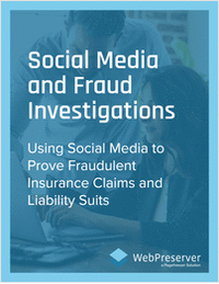 Social Media and Fraud Investigations