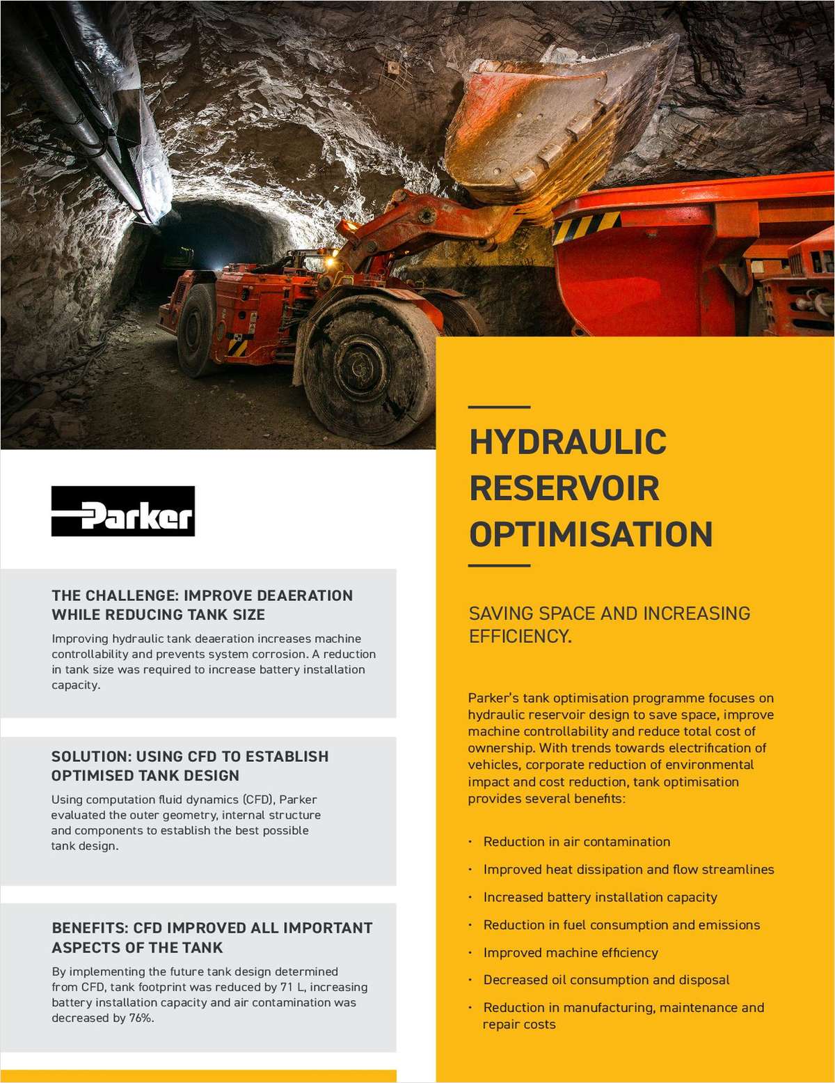 Hydraulic Reservoir Optimisation