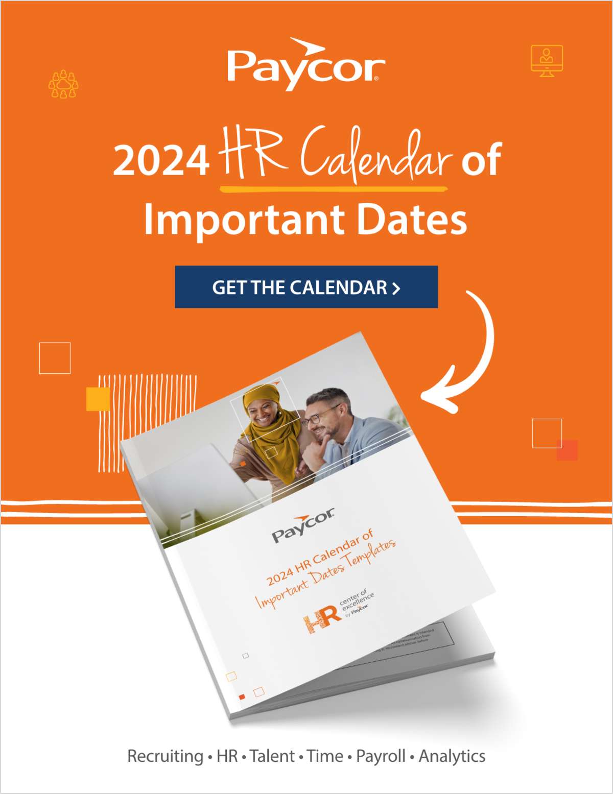 2024 HR Calendar of Important Dates, Free Paycor, Inc. Calendar