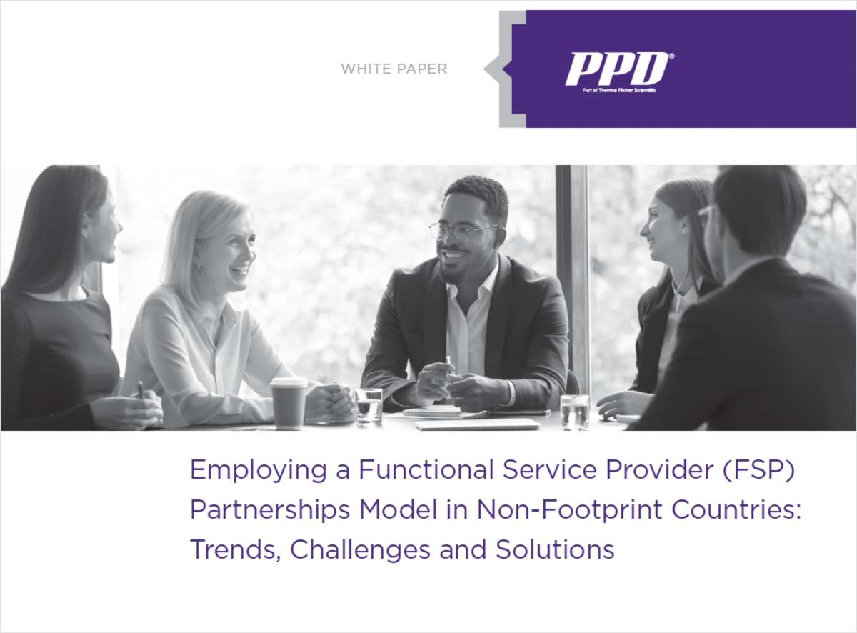 Employing a Functional Service Provider (FSP) Partnerships Model in Non-Footprint Countries: Trends, Challenges and Solutions