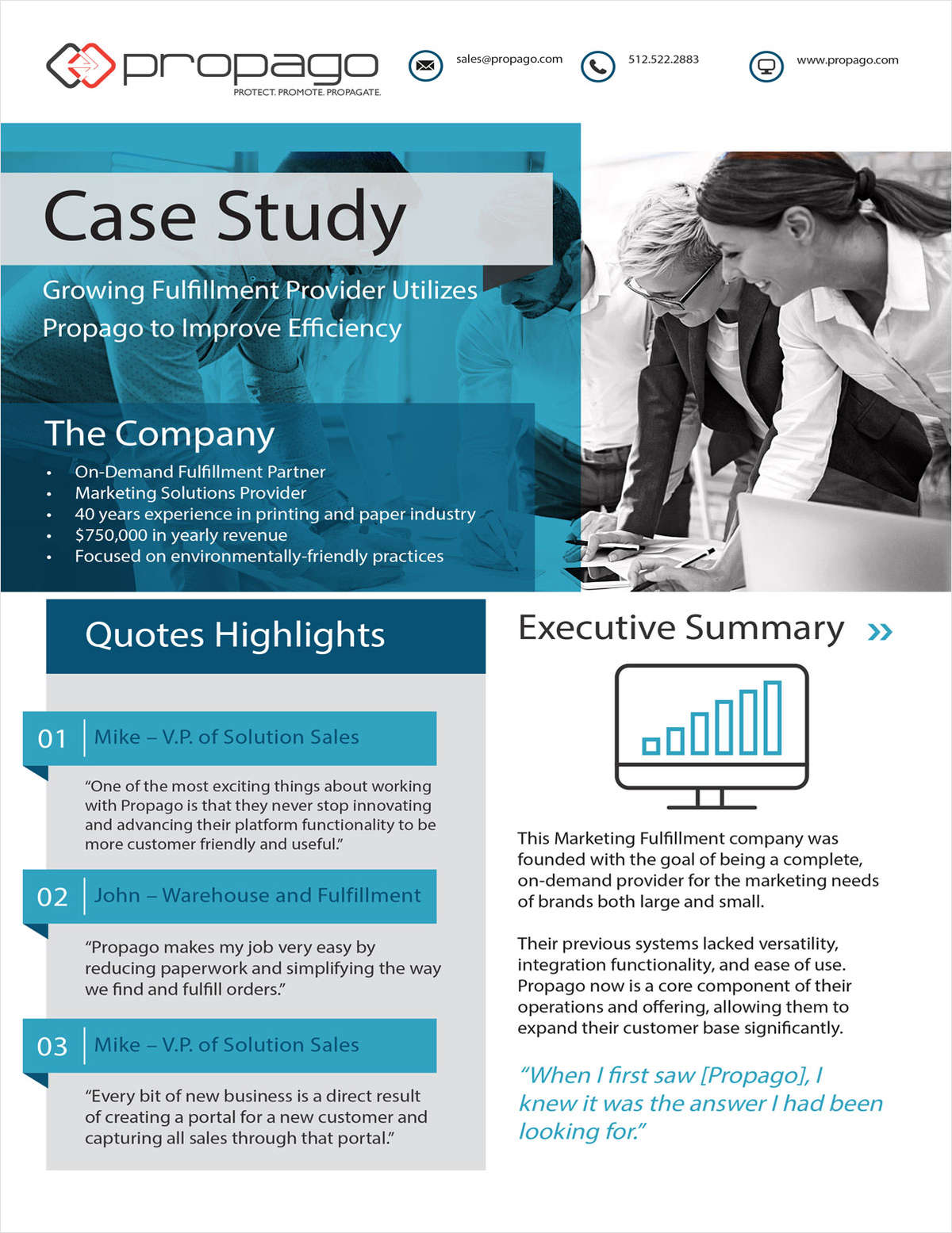 Case Study: Marketing Fulfillment Provider