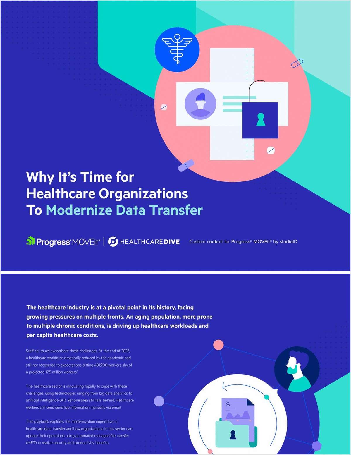 Why Healthcare Organizations are Modernizing Data Transfer