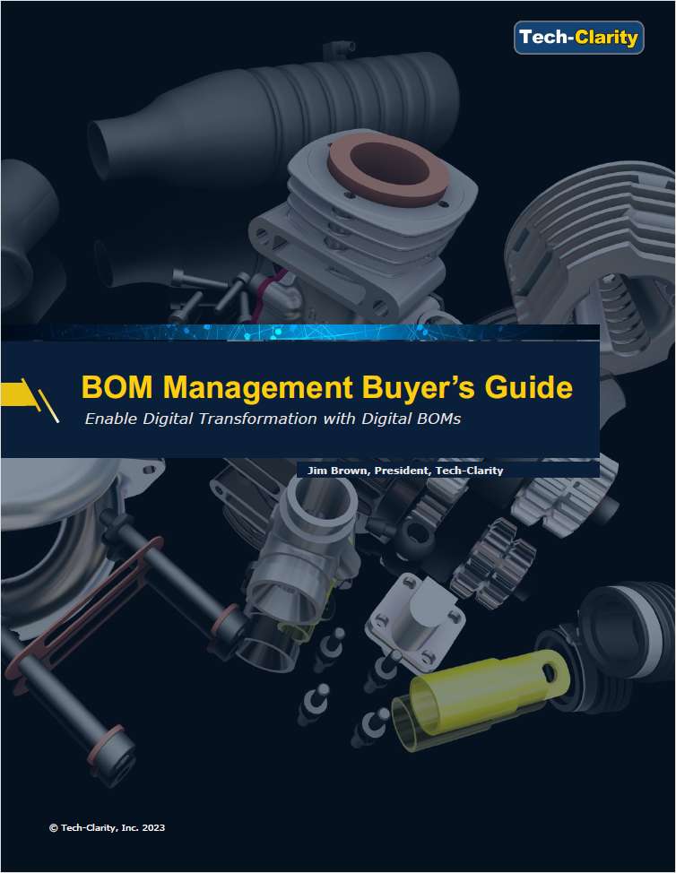 BOM Management Buyer's Guide: Enable Digital Transformation with Digital BOMs