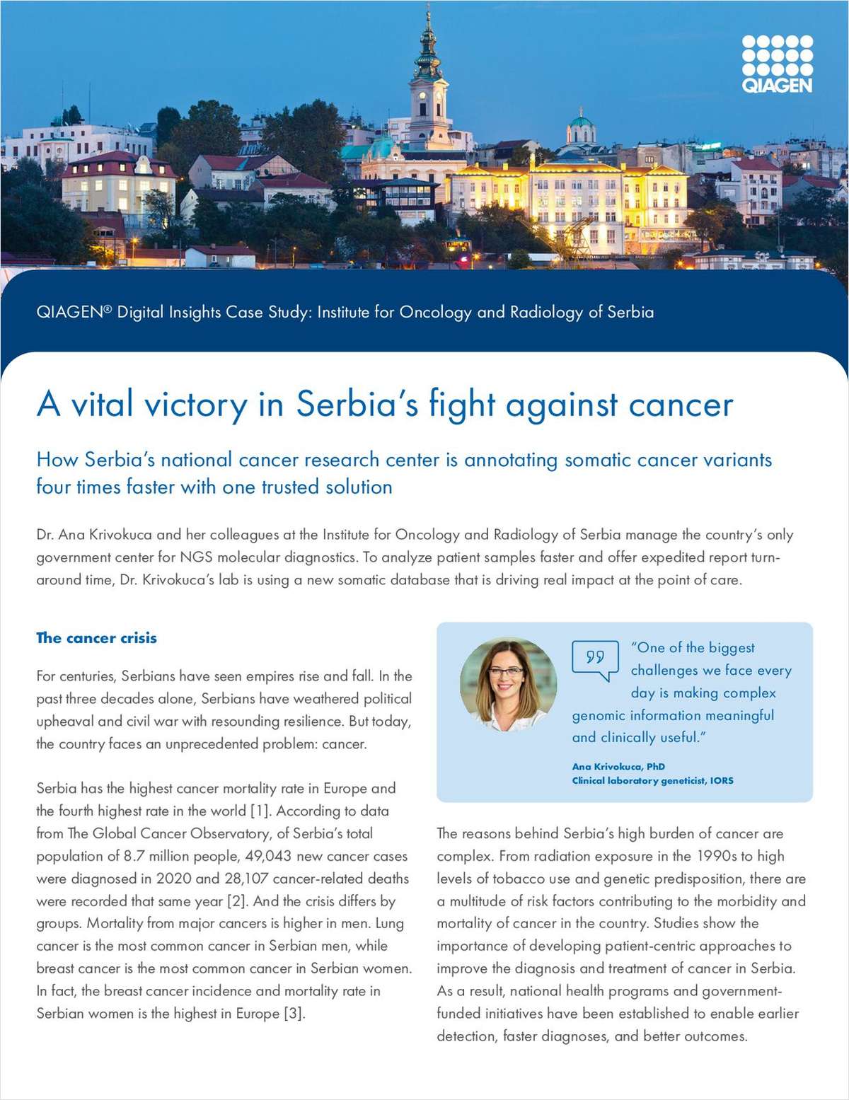 A Vital Victory in Serbia's Fight Against Cancer