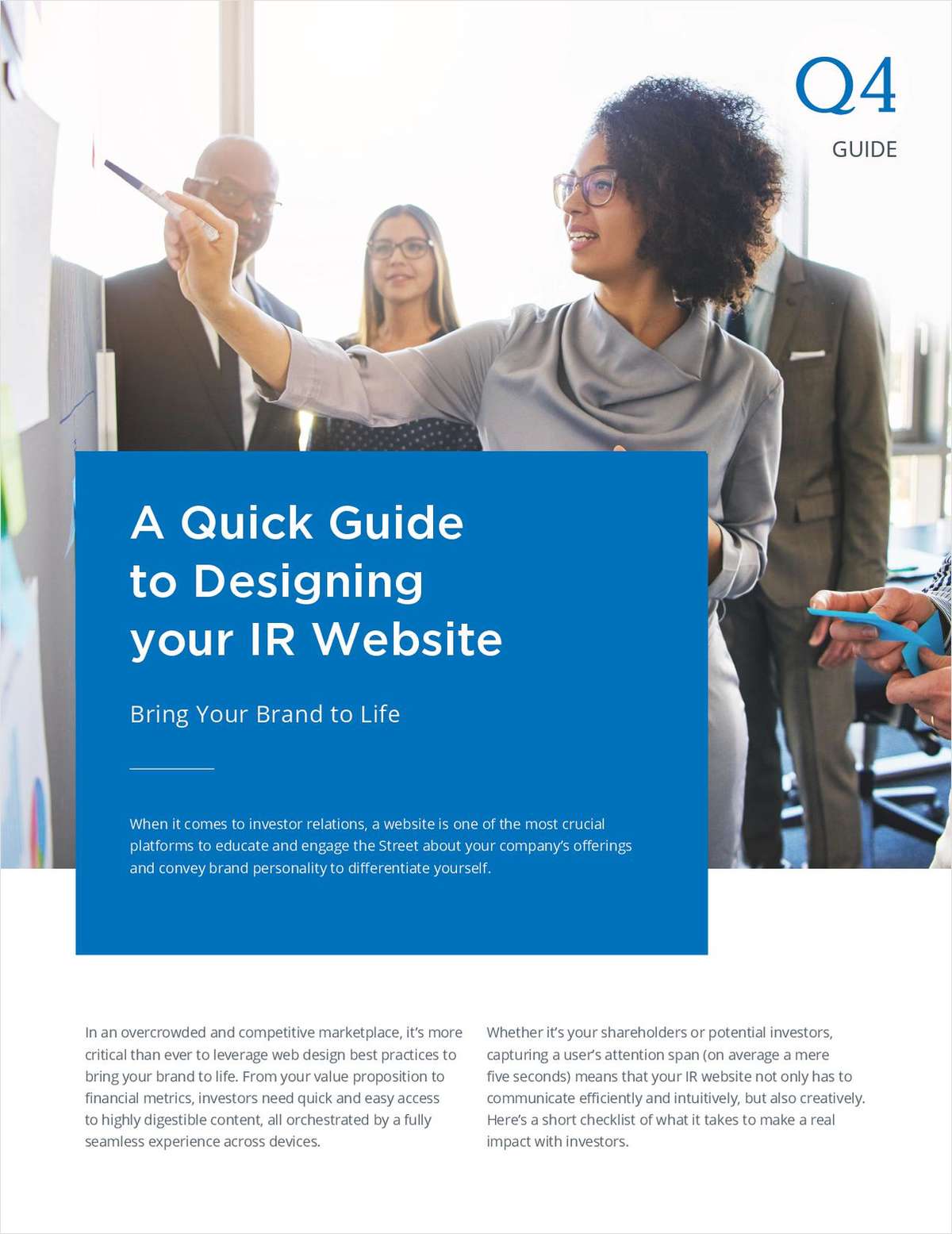 IR Website Design Best Practices